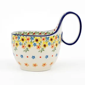 Czerpak ceramiczny 845 0,4l <br> 2225X Wiosenny wianuszek